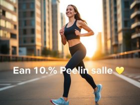 Beautiful athletic woman jogging in Adidas Adizero SL2 shoes at sunrise, representing health, style, and success with Adidas Affiliate Programs.